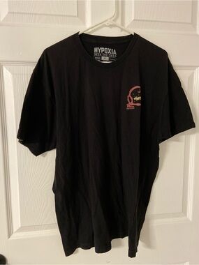 T39- HYPOXIA Black SEEK THE DEEP Crewneck KNUMBSKULL T-Shirt
